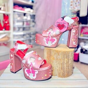 Dolls Kill Betty Boop edition heels